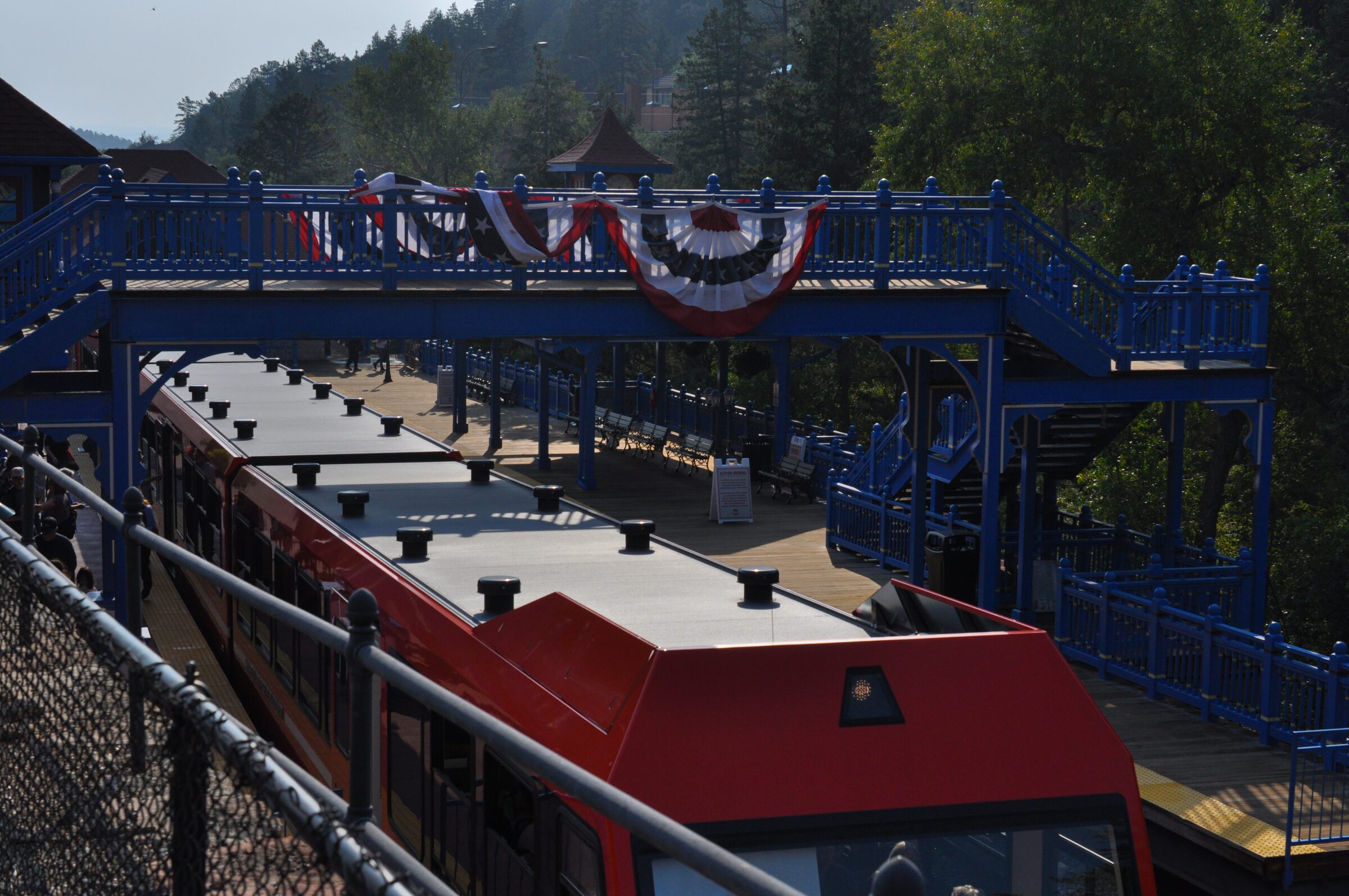Cog railway station